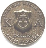 Kappa Alpha Order fraternity coin by Greek Challenge Coins